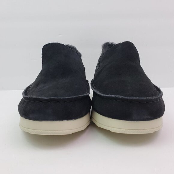 NEW Sperry Moc Sider WR Mens Size 9.5 Black Suede Comfort Shoes STS23724 main image 4